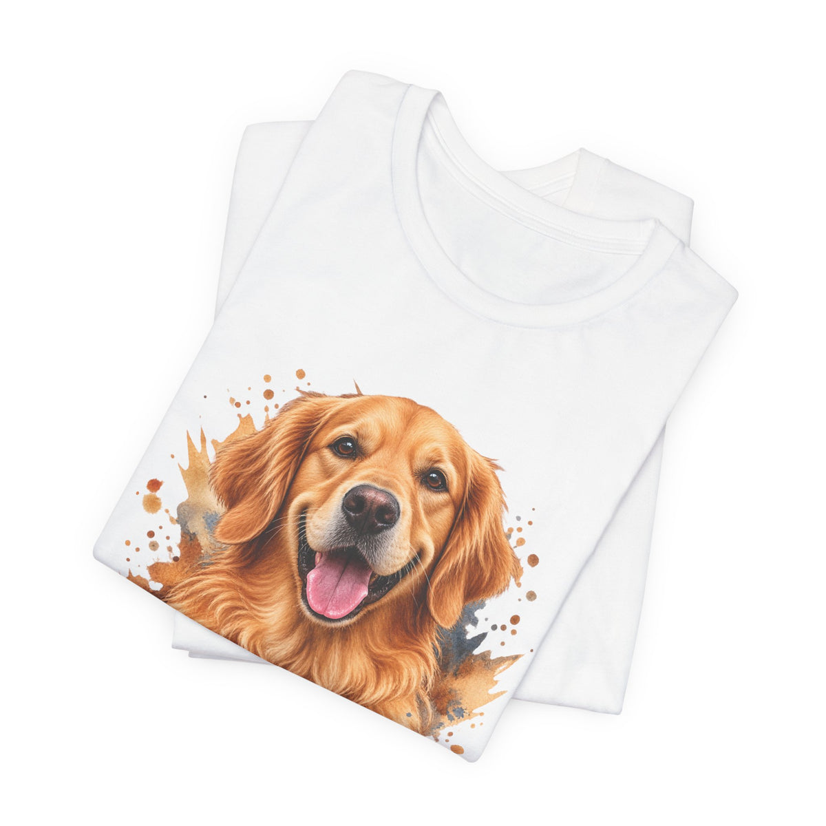 Custom Dog Name T-Shirt — Personalized Dog Portrait Tee