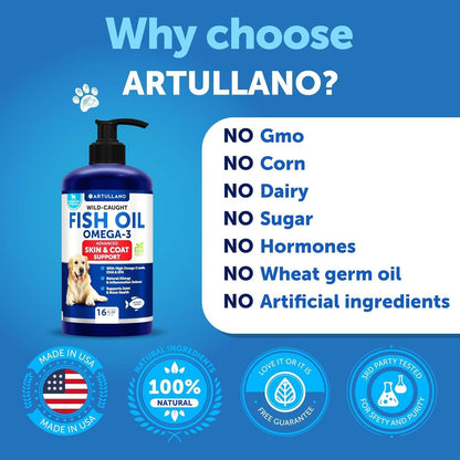 Omega 3 Fish Oil for Dogs | Skin & Coat