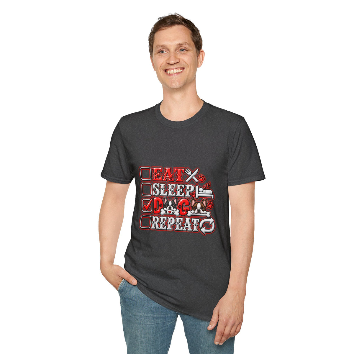 Eat Sleep Dog Repeat T-Shirt