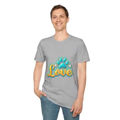 Pet Paw Love T-Shirt