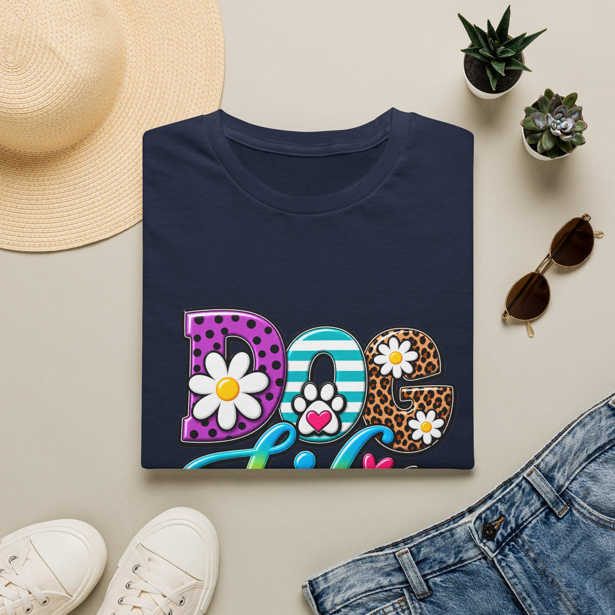 Dog Life T-Shirt — Daisy & Leopard