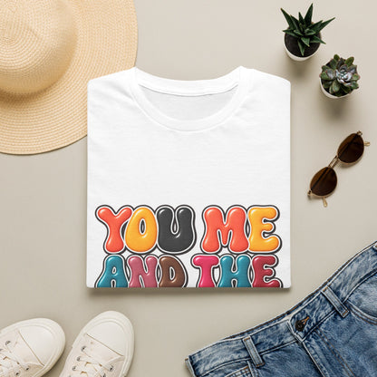 You, Me and the Dogs T-Shirt — Retro Dog Lover Tee
