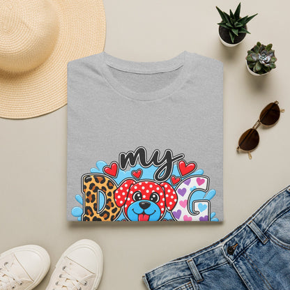 My Dog Is My Heart T-Shirt — Cute  Paw & Heart