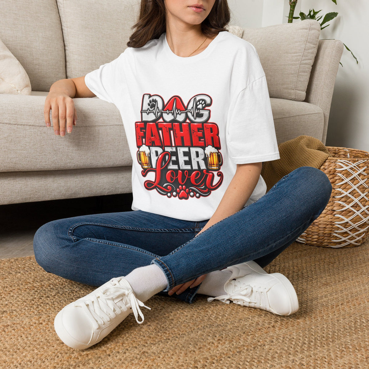 Dog Father Beer Lover T-Shirt
