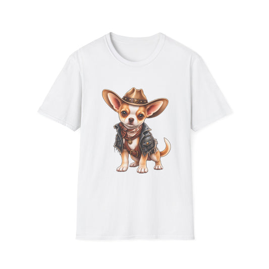 Cowboy Chihuahua T-Shirt —Cute Western Dog