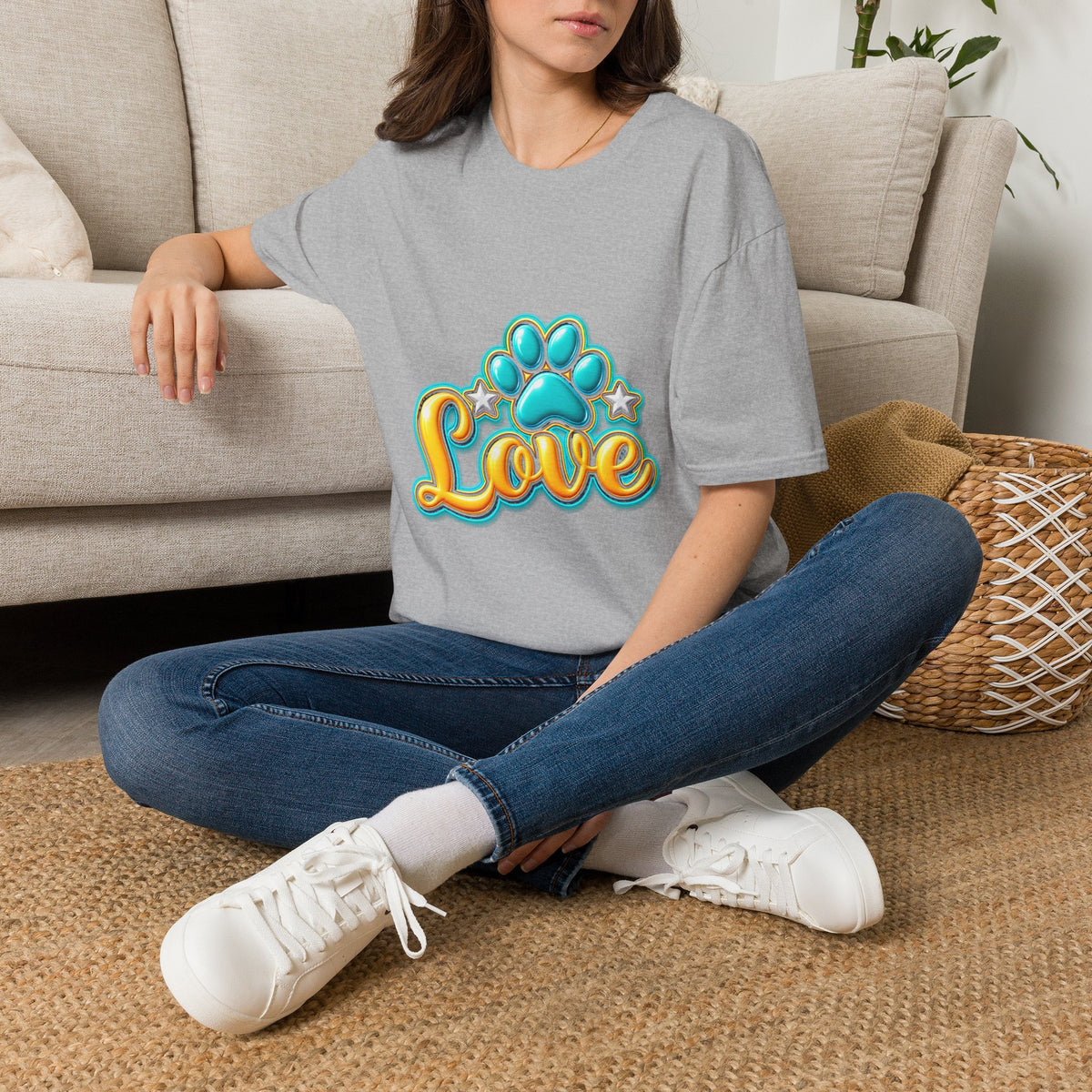 Pet Paw Love T-Shirt