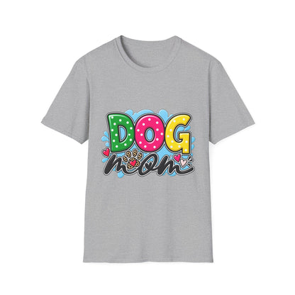 Dog Mom T‑Shirt Playful Pet Lover Tee