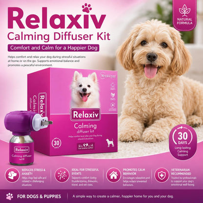 Calming Dog Diffuser Kit for Separation Anxiety