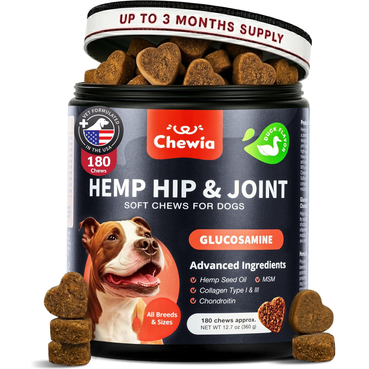 Glucosamine Chondroitin Joint Chews for Dogs