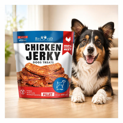 Chicken Jerky Dog Treats – Natural High Protein