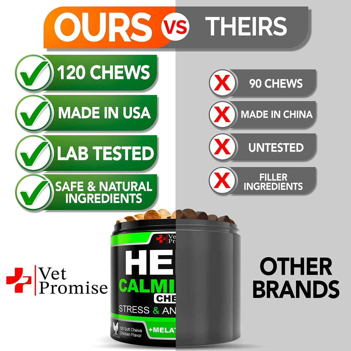 Hemp Calming Chews for Dogs with Anxiety