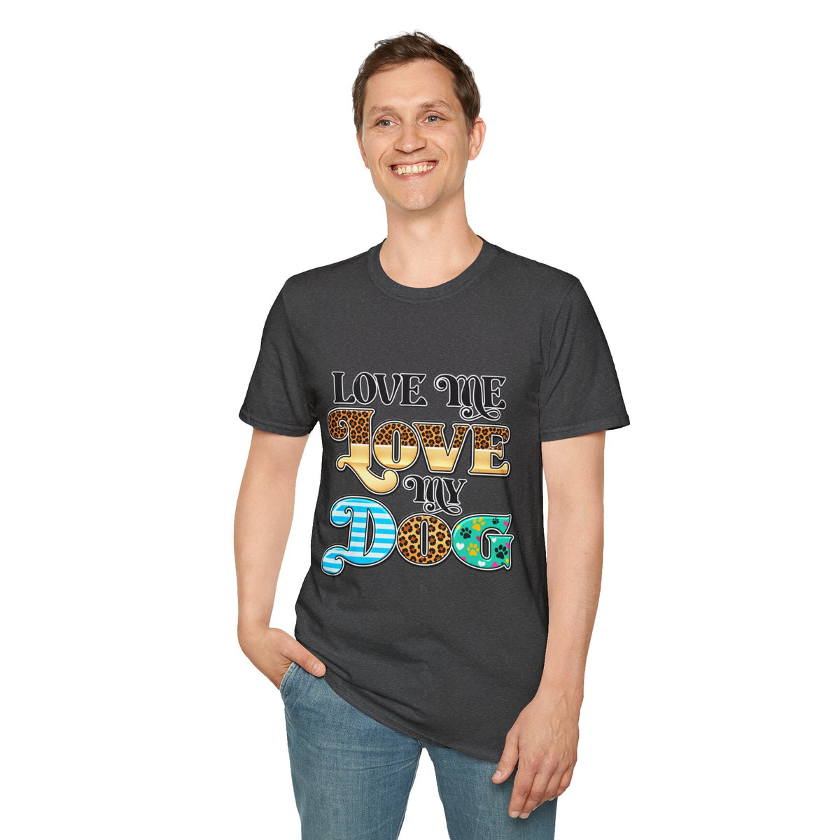 Love Me Love My Dog Graphic T-Shirt