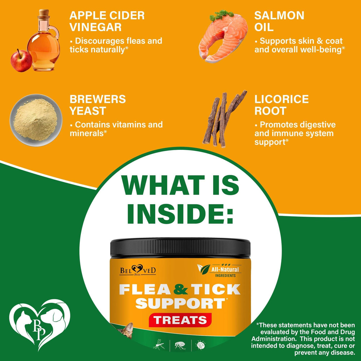 Flea and Tick Prevention Chews for Dog and Cats