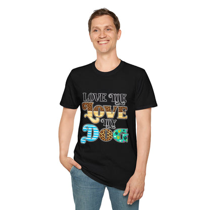 Love Me Love My Dog Graphic T-Shirt