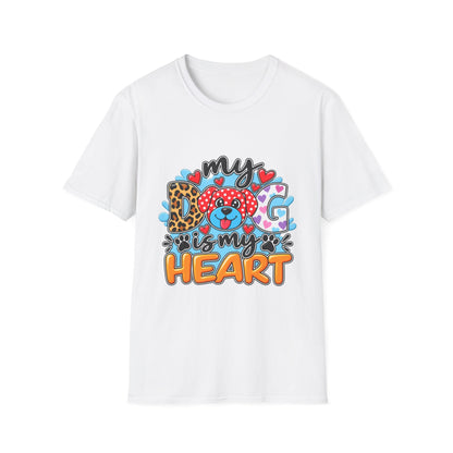 My Dog Is My Heart T-Shirt — Cute  Paw & Heart