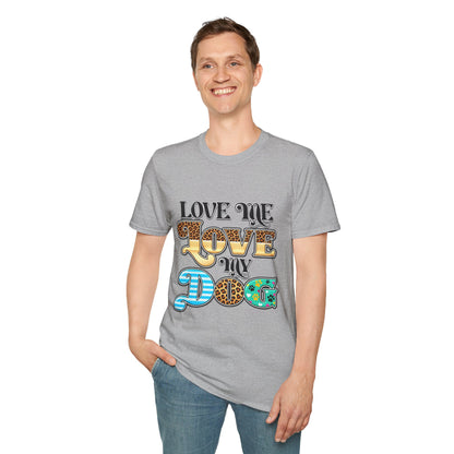 Love Me Love My Dog Graphic T-Shirt
