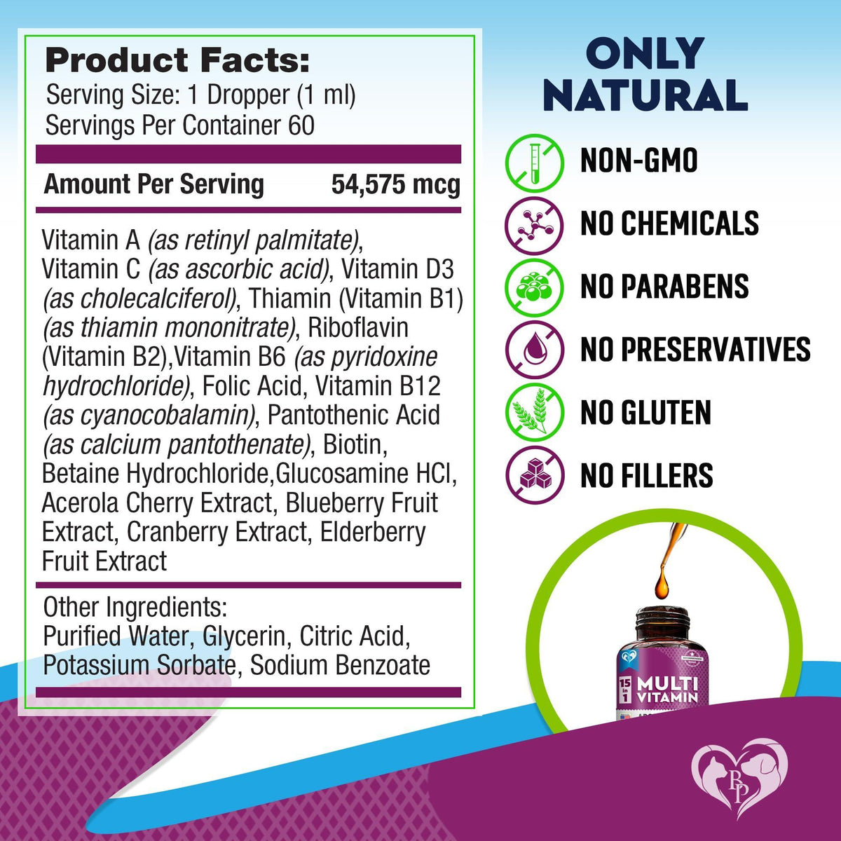 Cat & Dog Multivitamin Liquid with Glucosamine
