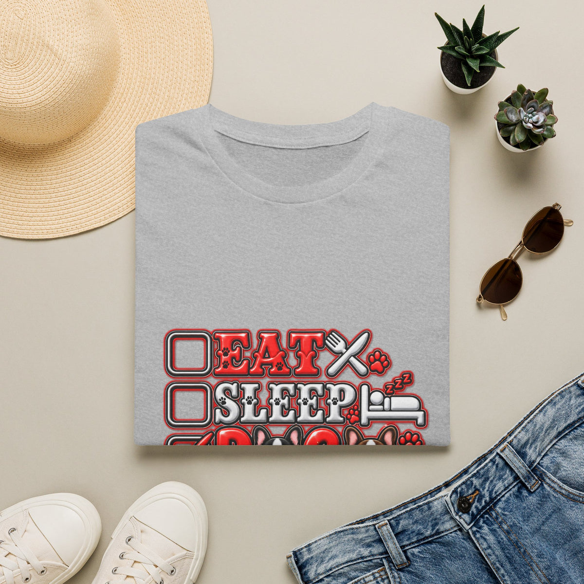 Eat Sleep Dog Repeat T-Shirt