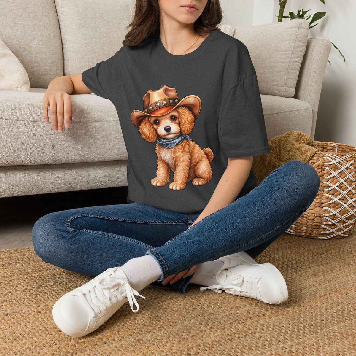 Cute Dog Graphic Tee for Pet Lovers