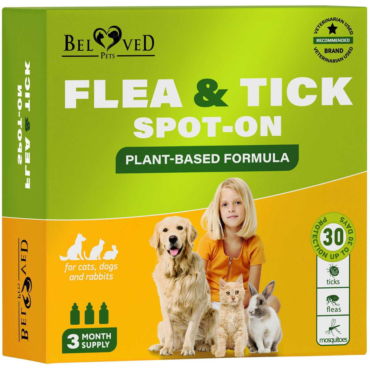 Natural Flea Tick Prevention for Cats & Dogs