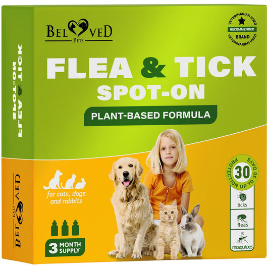Natural Flea Tick Prevention for Cats & Dogs