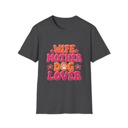 Wife Mother Dog Lover T‑Shirt