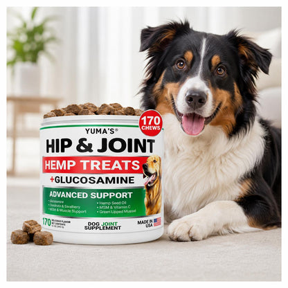 YUMA’S Hemp Glucosamine Hip & Joint Chews