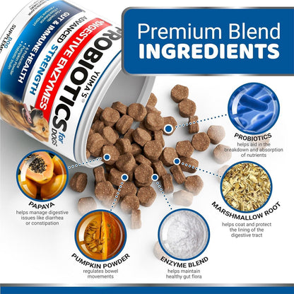 Dog Probiotic Chews with Digestive Enzymes