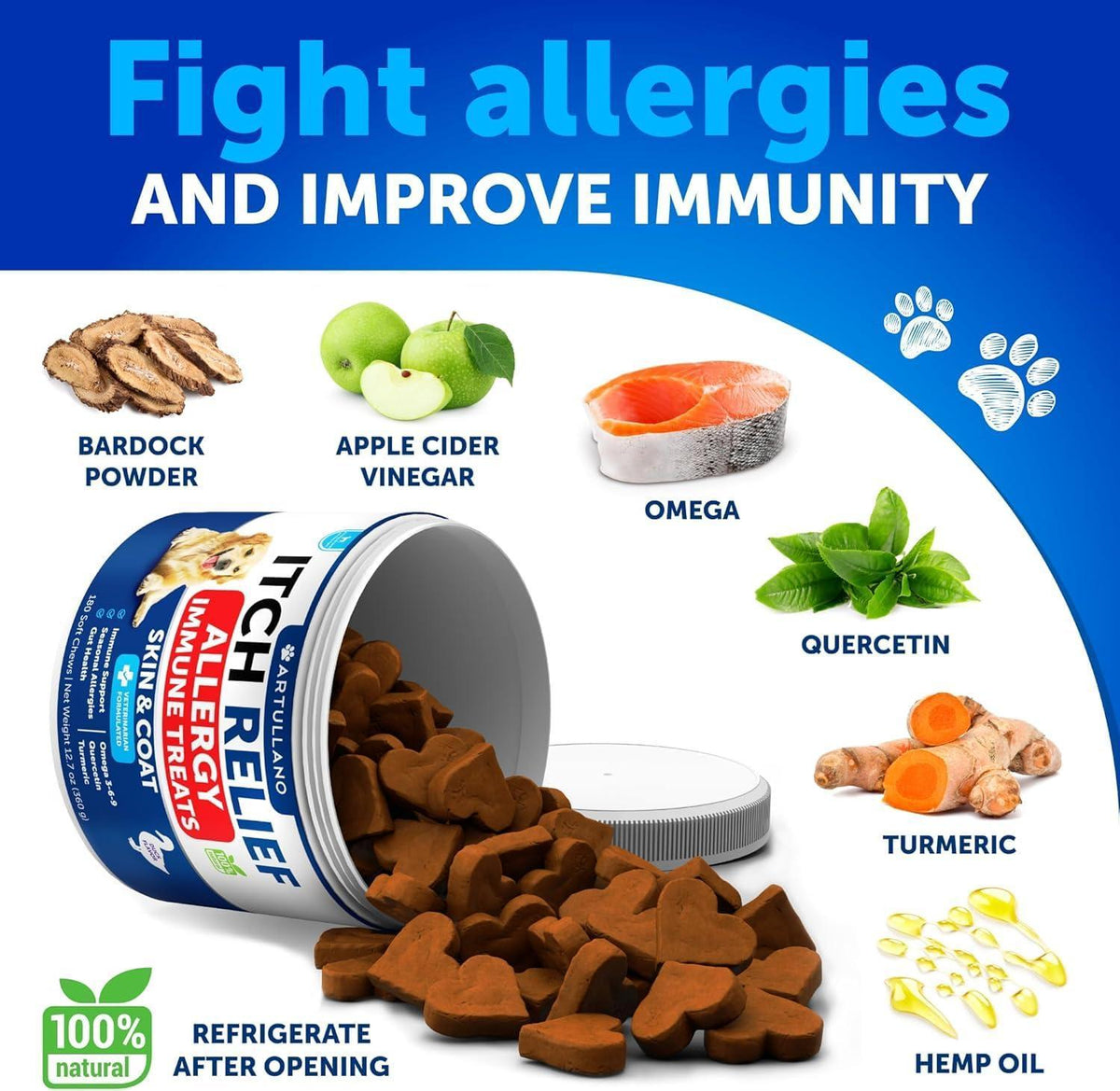Dog Probiotics for Gut Health, Itchy Skin & Immunity