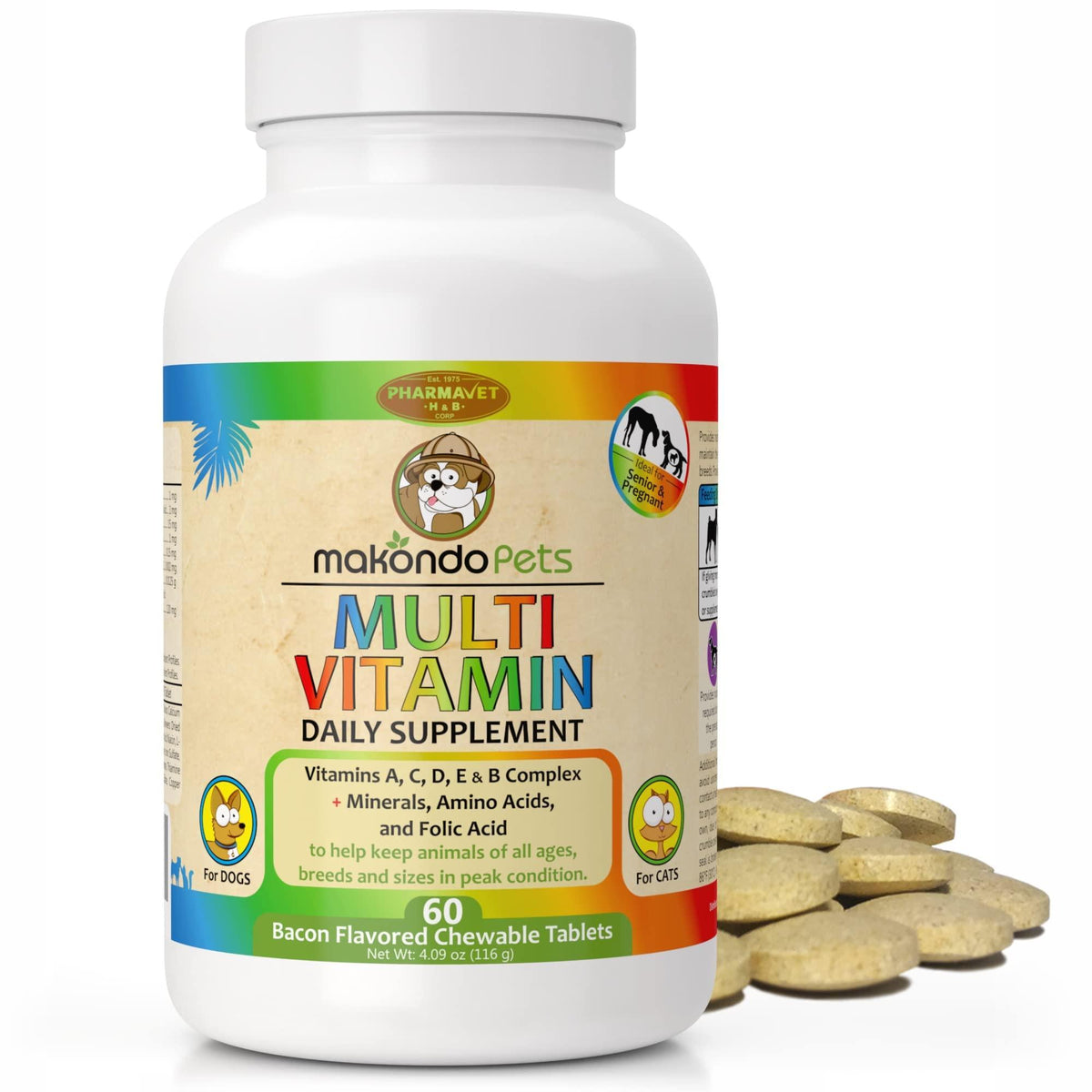 Prenatal Dog Vitamins – Complete Multivitamin for Pets