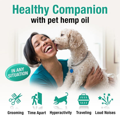 Hemp Oil for Dogs & Cats Anxiety Relief