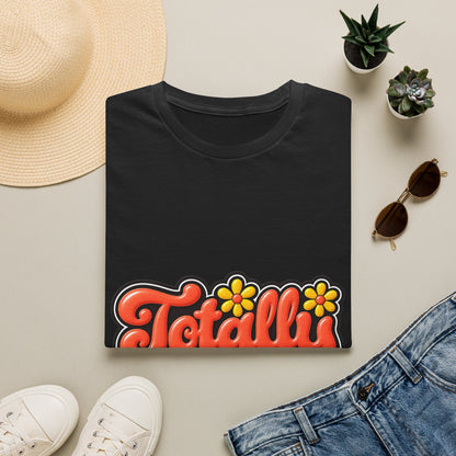 Totally Pettable T-Shirt — Retro Floral Graphic Tee