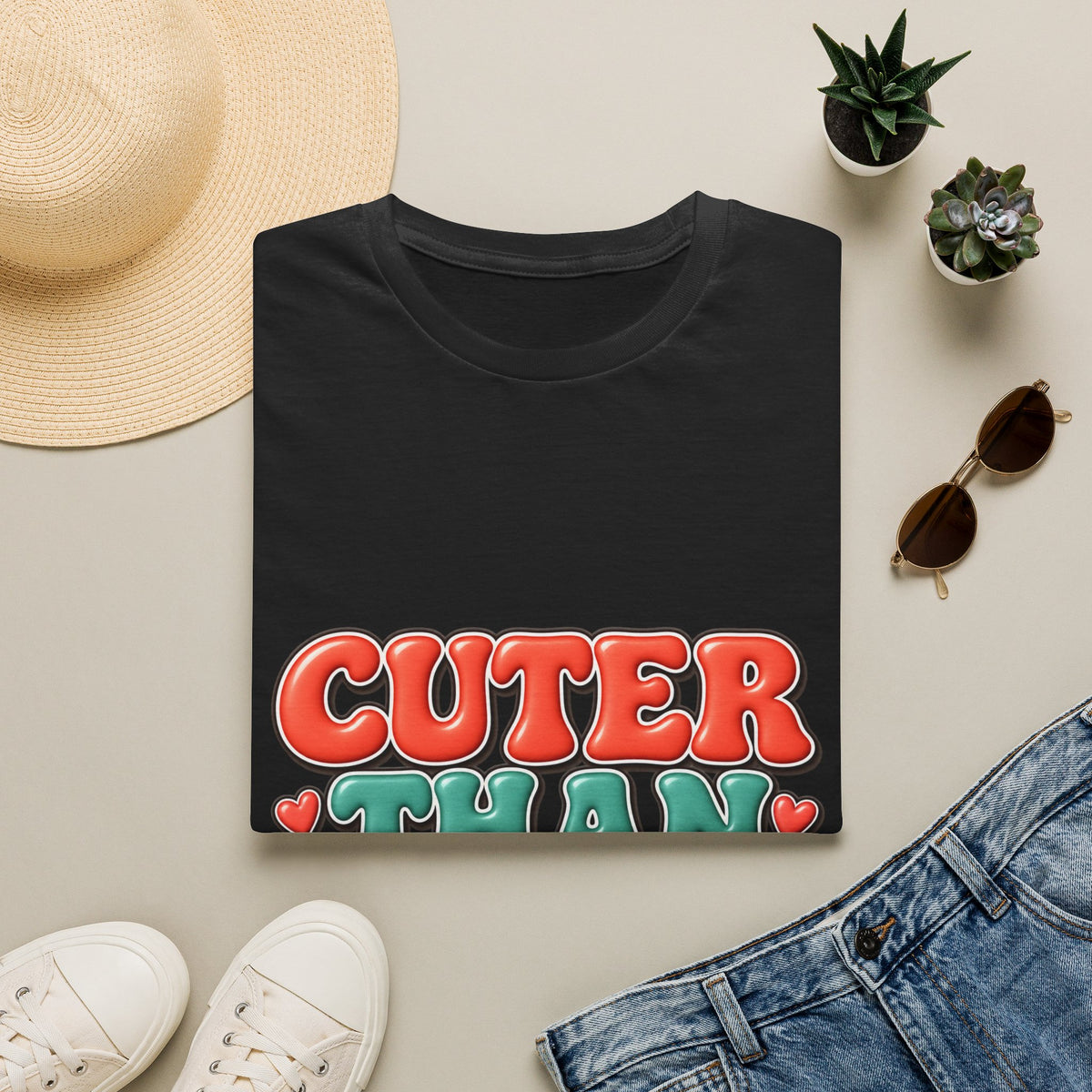 Cuter Than Cupid T‑Shirt — Retro Valentine Graphic Tee