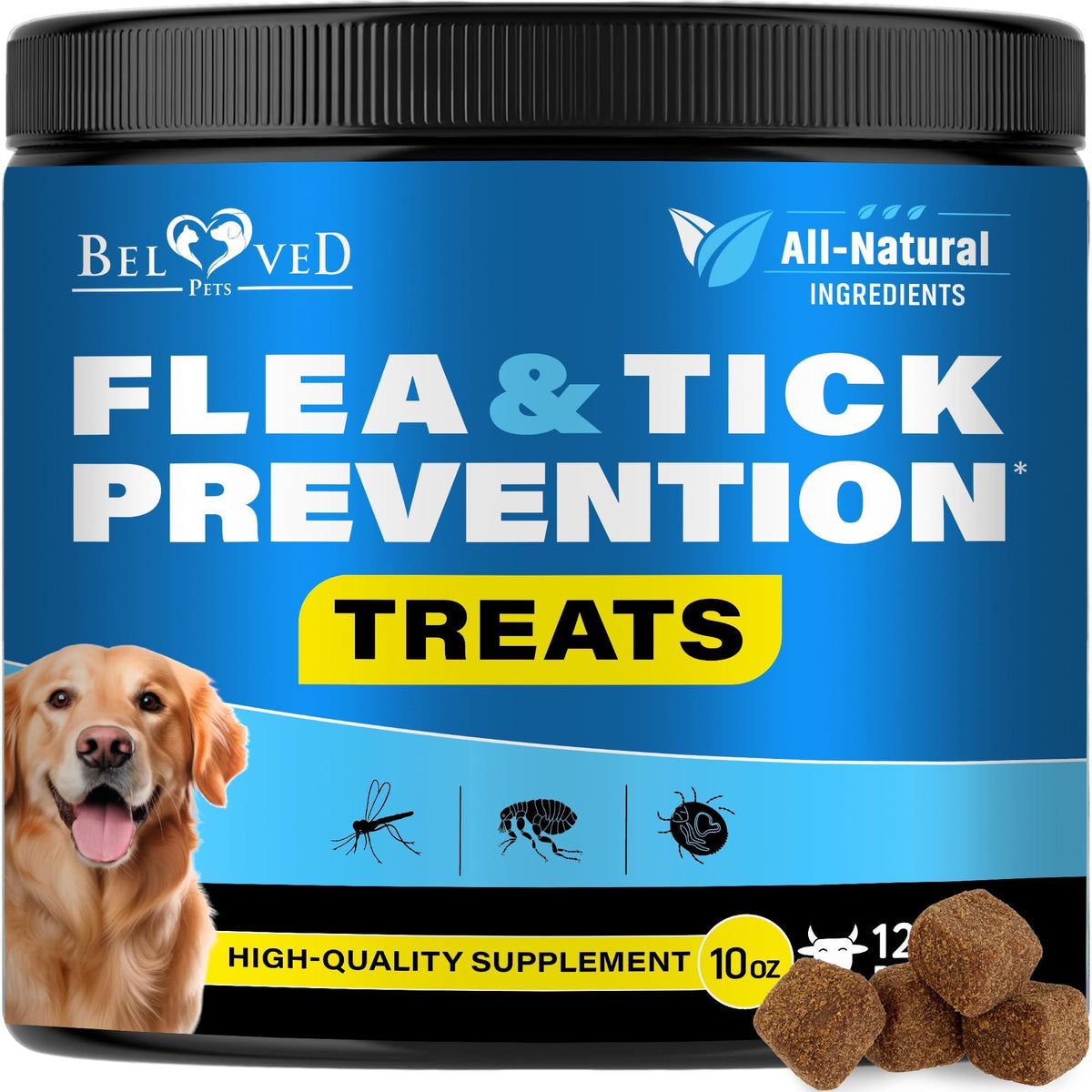 Beef Flea & Tick Prevention Chewable Tablets for Pets