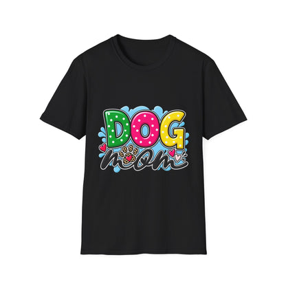 Dog Mom T‑Shirt Playful Pet Lover Tee