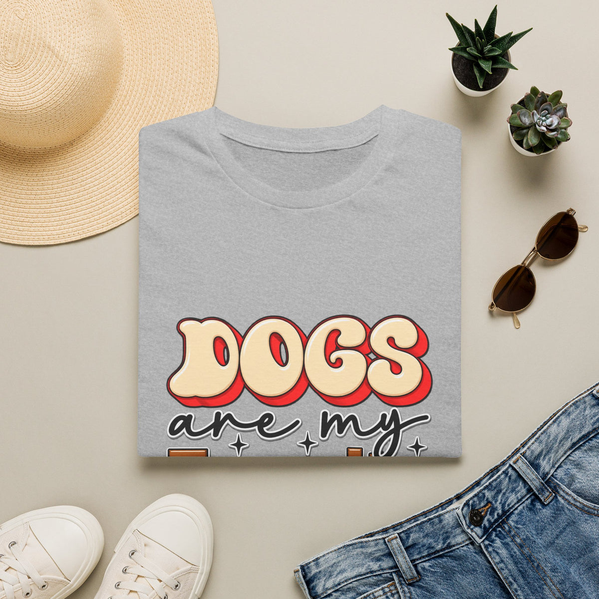 Dogs Are My Favorite People T-Shirt — Retro Pet Lover Tee