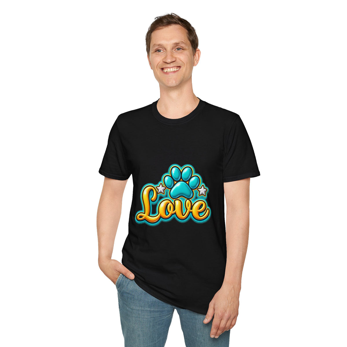 Pet Paw Love T-Shirt