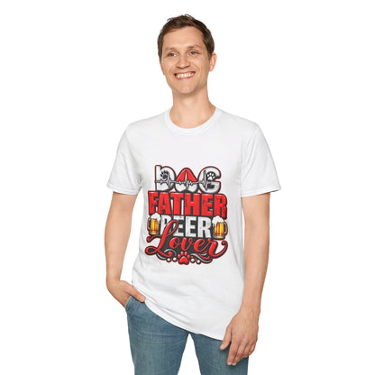 Dog Father Beer Lover T-Shirt