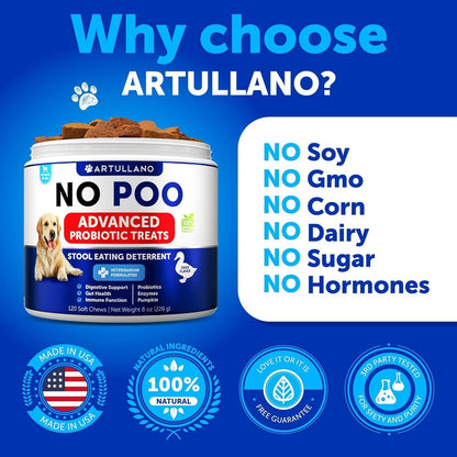 No Poo Chews for Dogs – Stop Stool Eating