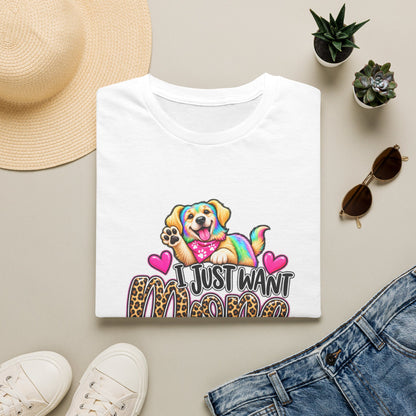 I Just Want More Dogs T-Shirt — Tee for Dog Lovers