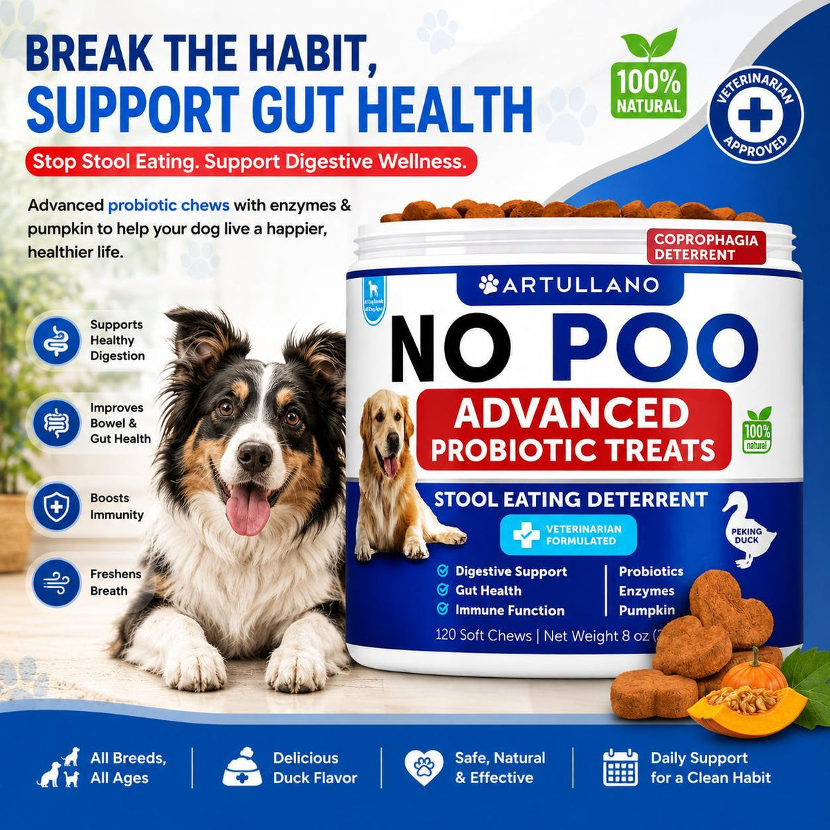 No Poo Chews for Dogs – Stop Poop Eating