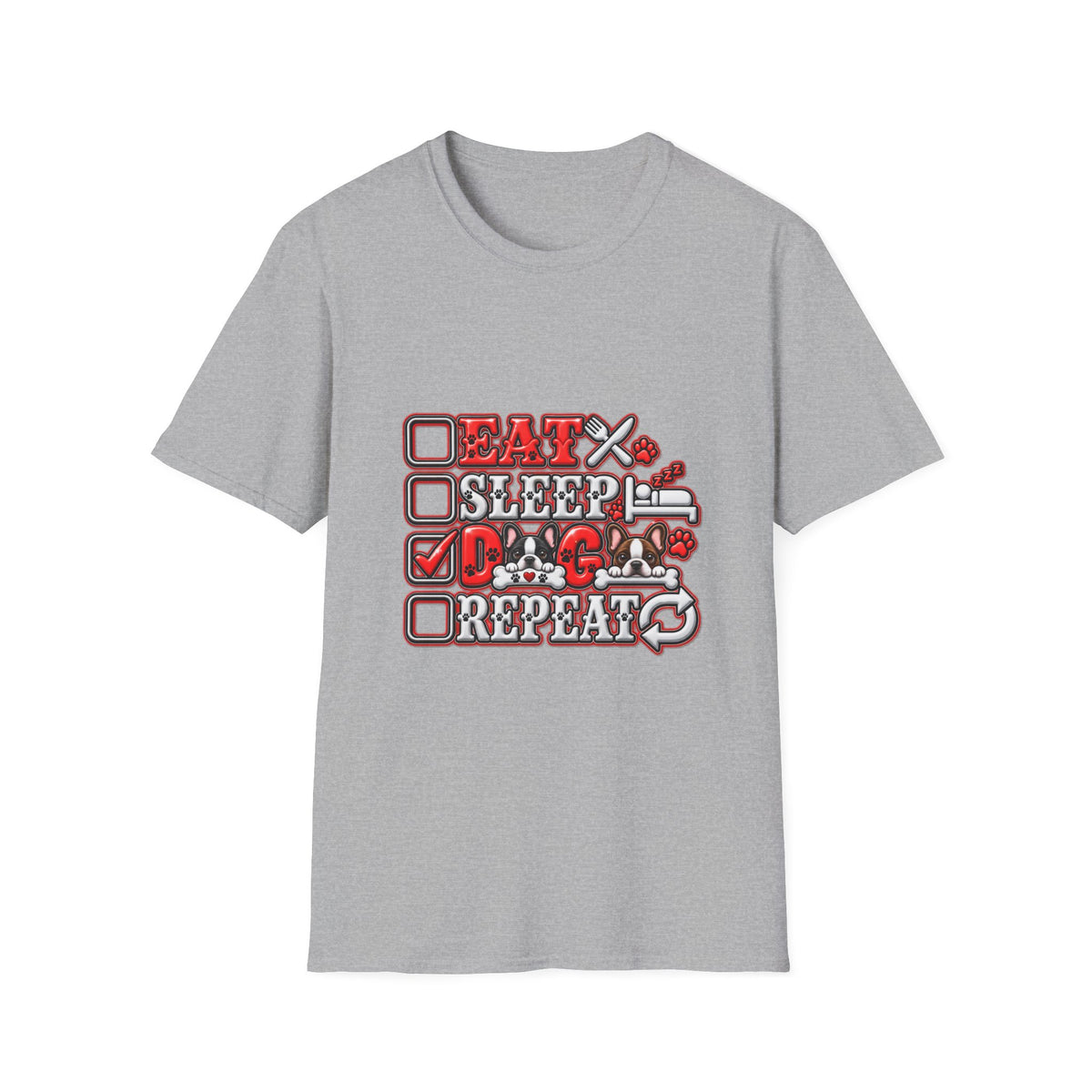 Eat Sleep Dog Repeat T-Shirt