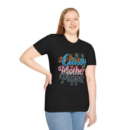 Classy Mother Pupper T‑Shirt — Cute Leopard