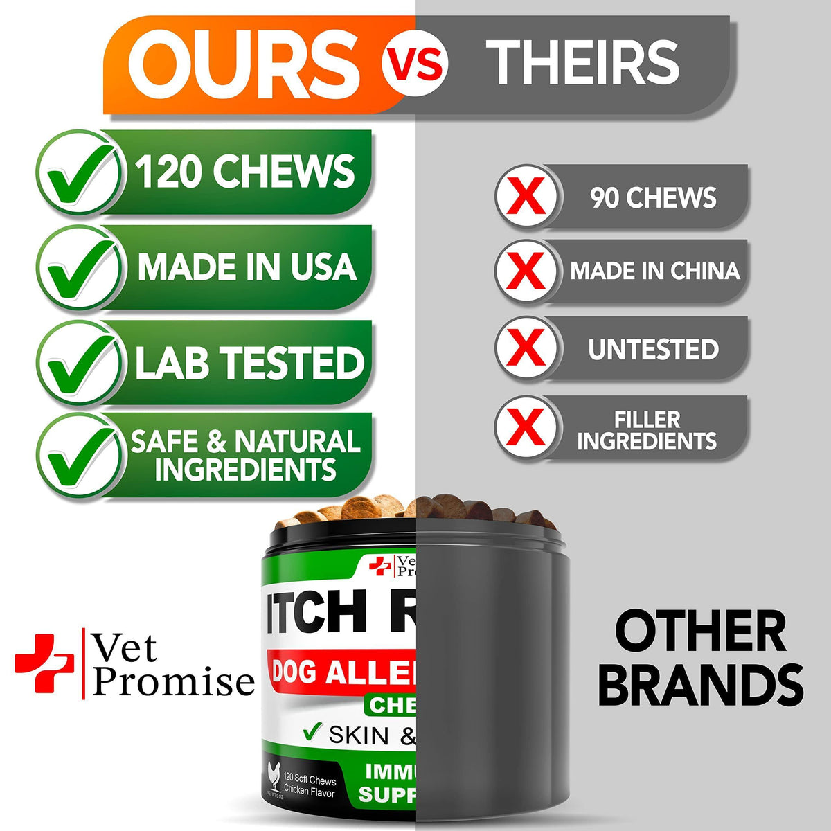 Dog Allergy Chews for Itch Relief