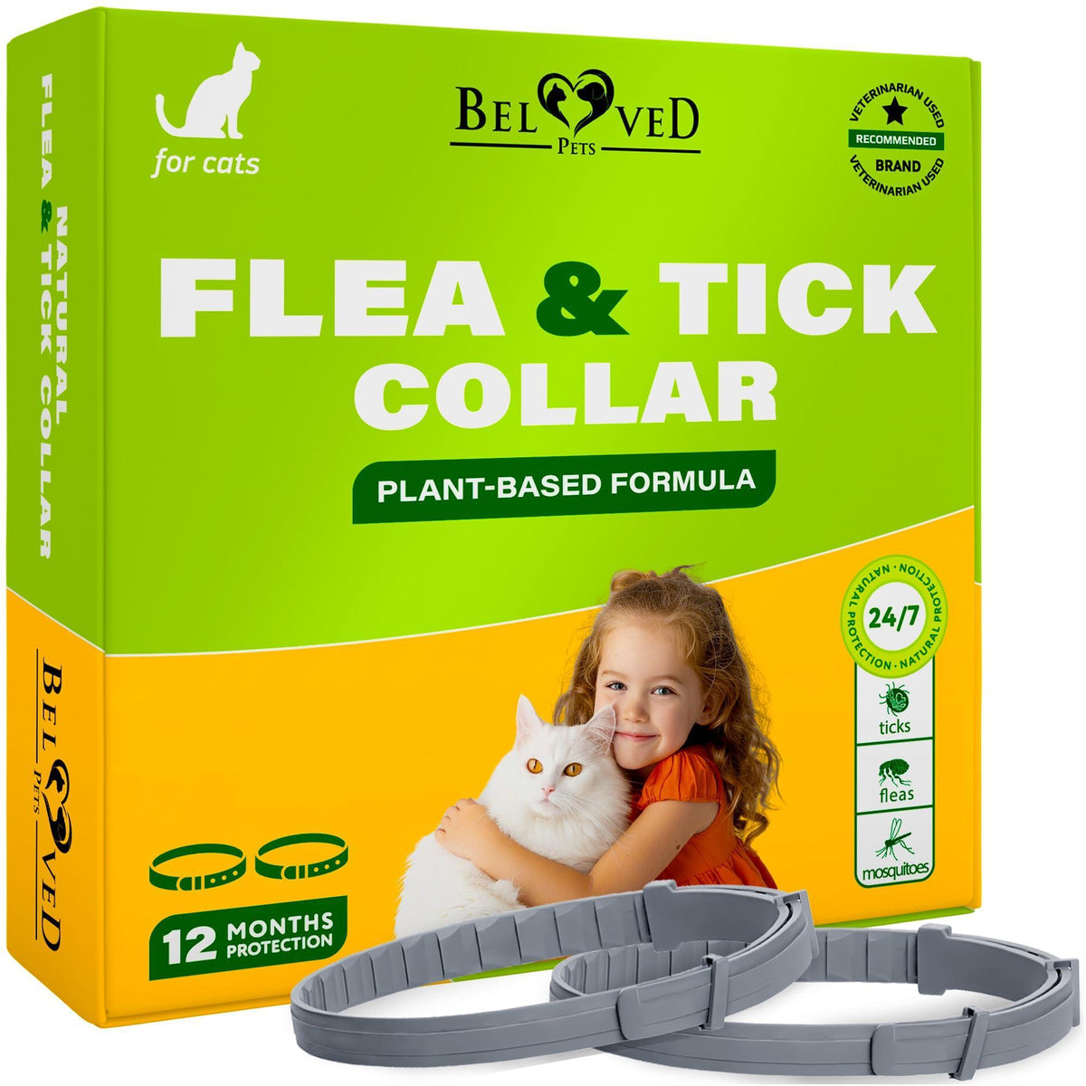 Natural Flea & Tick Collar for Cats