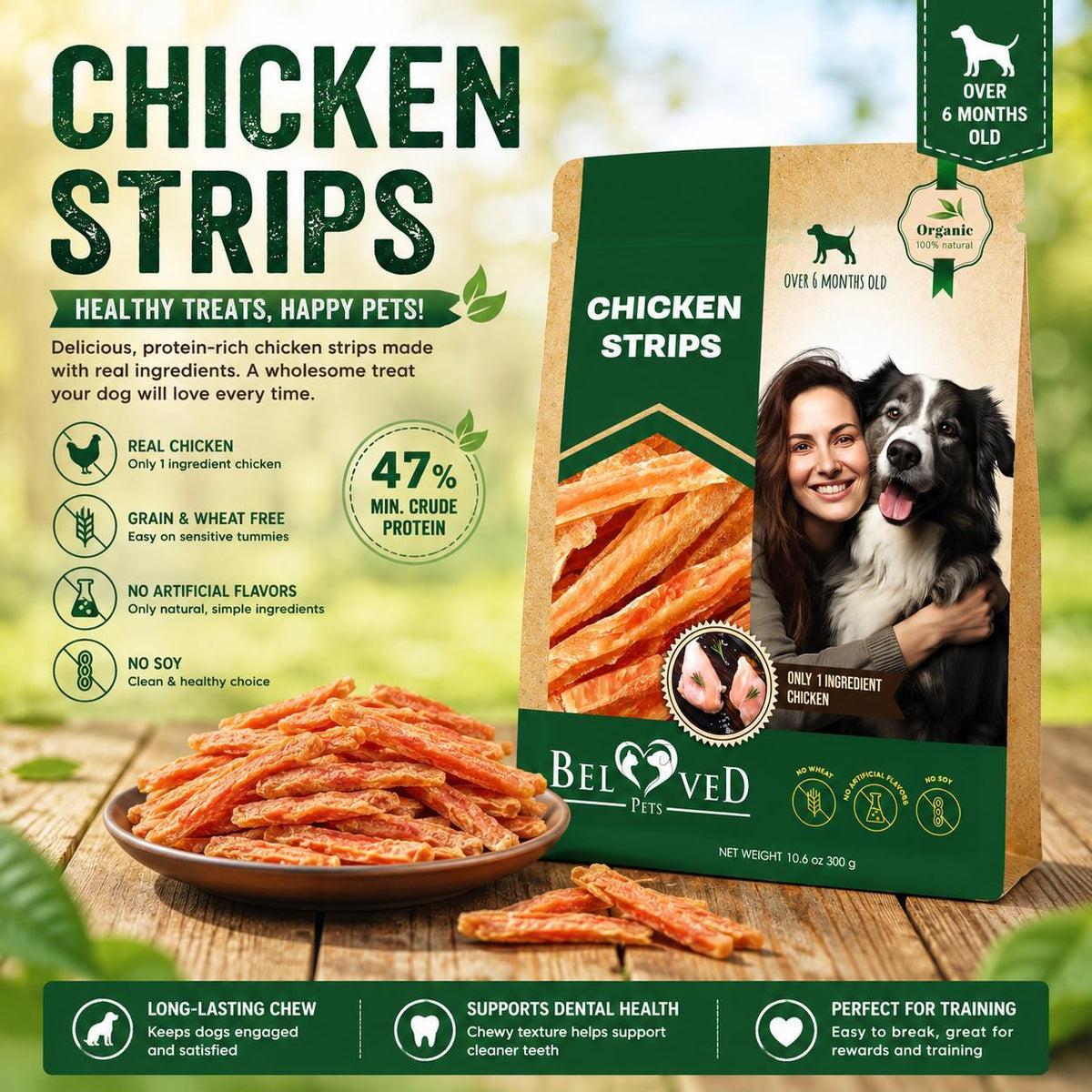 Chicken Strips 300g – Crispy & Delicious
