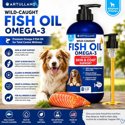 Omega 3 Dog Fish Oil Skin Support