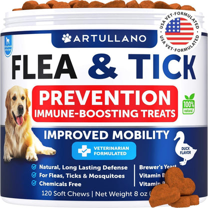 Natural Flea & Tick Chews for Dogs