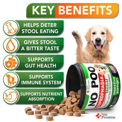 No Poo Chews for Dogs – Stool Eating Deterrent