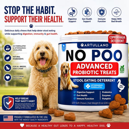 No Poo Chews for Dogs – Stop Stool Eating